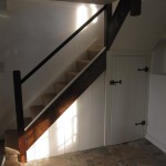The re-vamped cupboard under the stairs