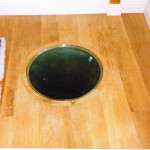Original well found under floor and restored with integral lighting