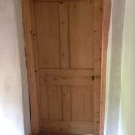 Reclaimed door and new frame  
