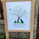 Oak sign for local business